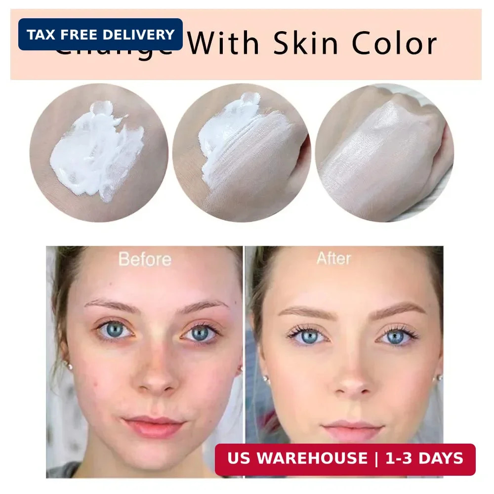 TLM Colour Changing Foundation, 2Pack Flawless Color Changing Foundation Makeup