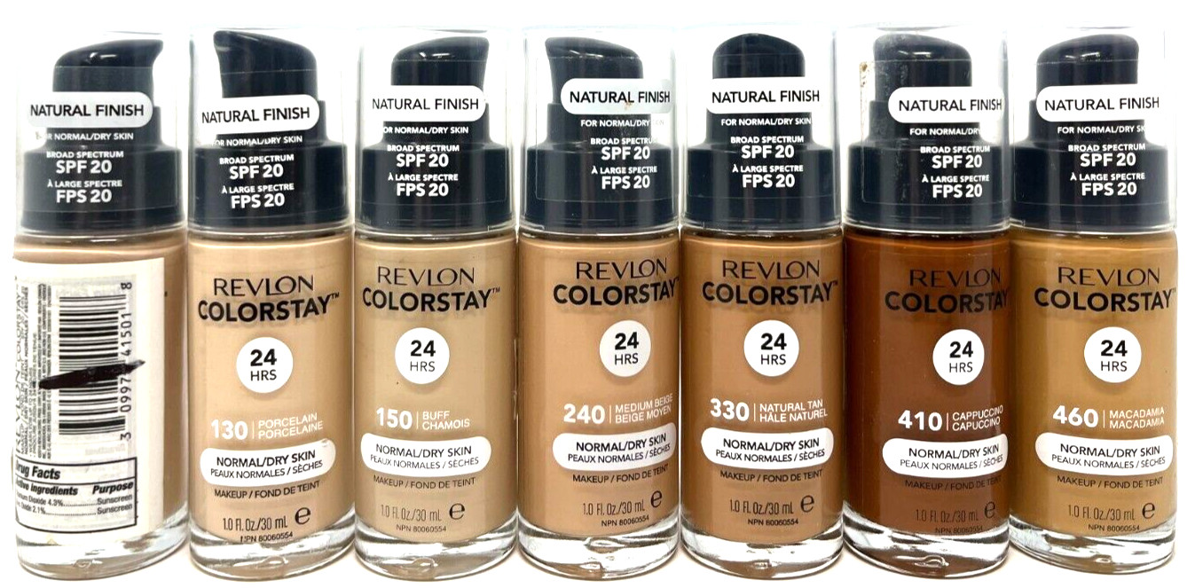 (2) Revlon Colorstay Foundation Normal / Dry Natural Finish YOU CHOOSE COLOR