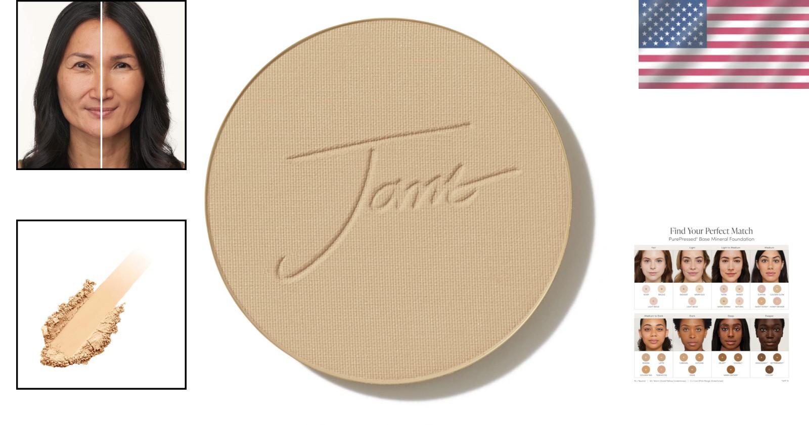 Mineral Foundation Refill with SPF#
