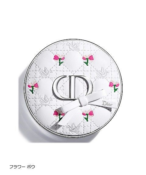 Dior Forever Cushion Case Only Flower Bow Limited Edition Empty Japan