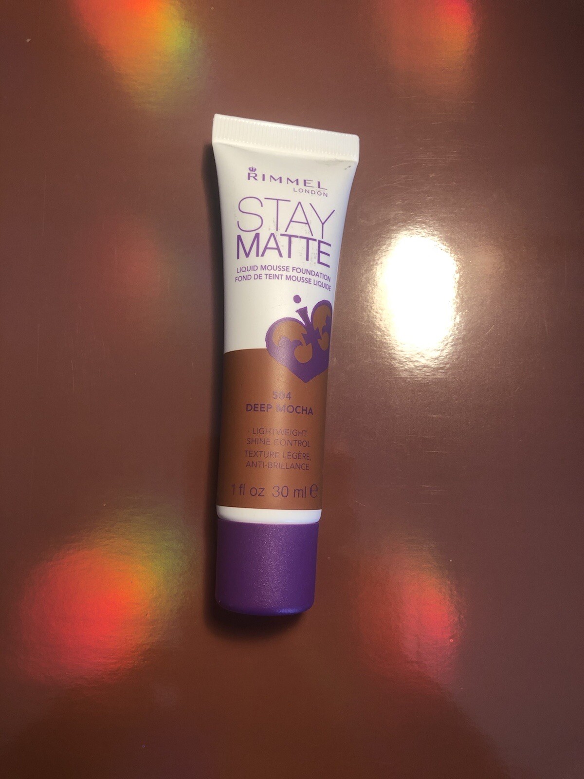 RIMMEL Stay Matte Liquid Mousse Foundation 504 Deep Mocha