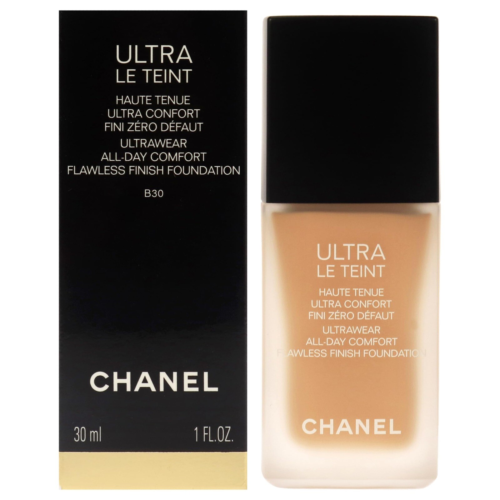 CHANEL Ultra Le Teint Ultrawear All Day Women’s Foundation – B30, 30ml