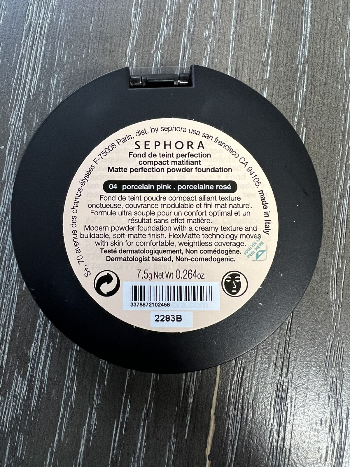 Sephora Matte Perfection Powder Foundation 04 Porcelain Pink – New, Sealed