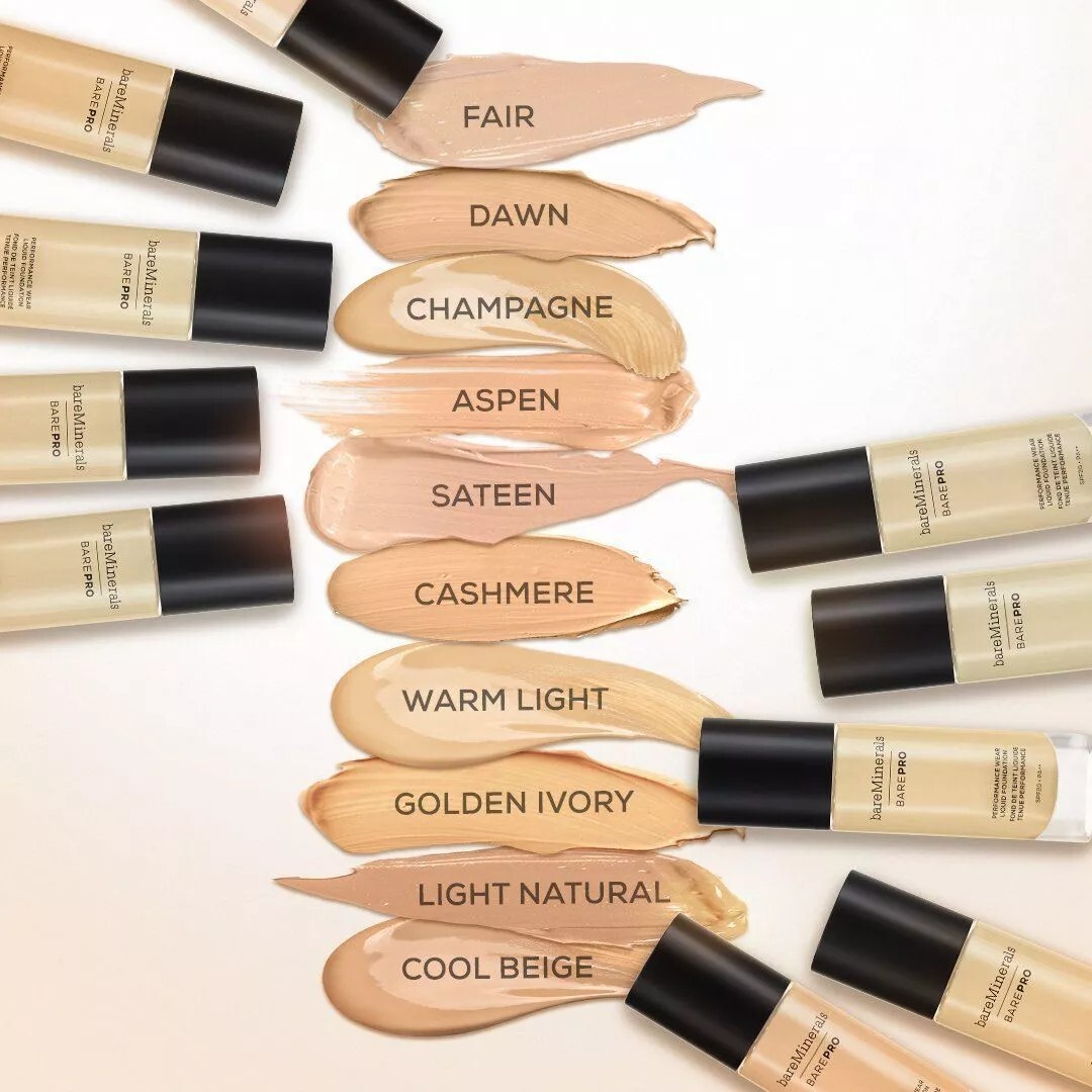 bareMinerals BarePro Performance Wear PRO Foundation Liquid 1oz Shade MOCHA 31