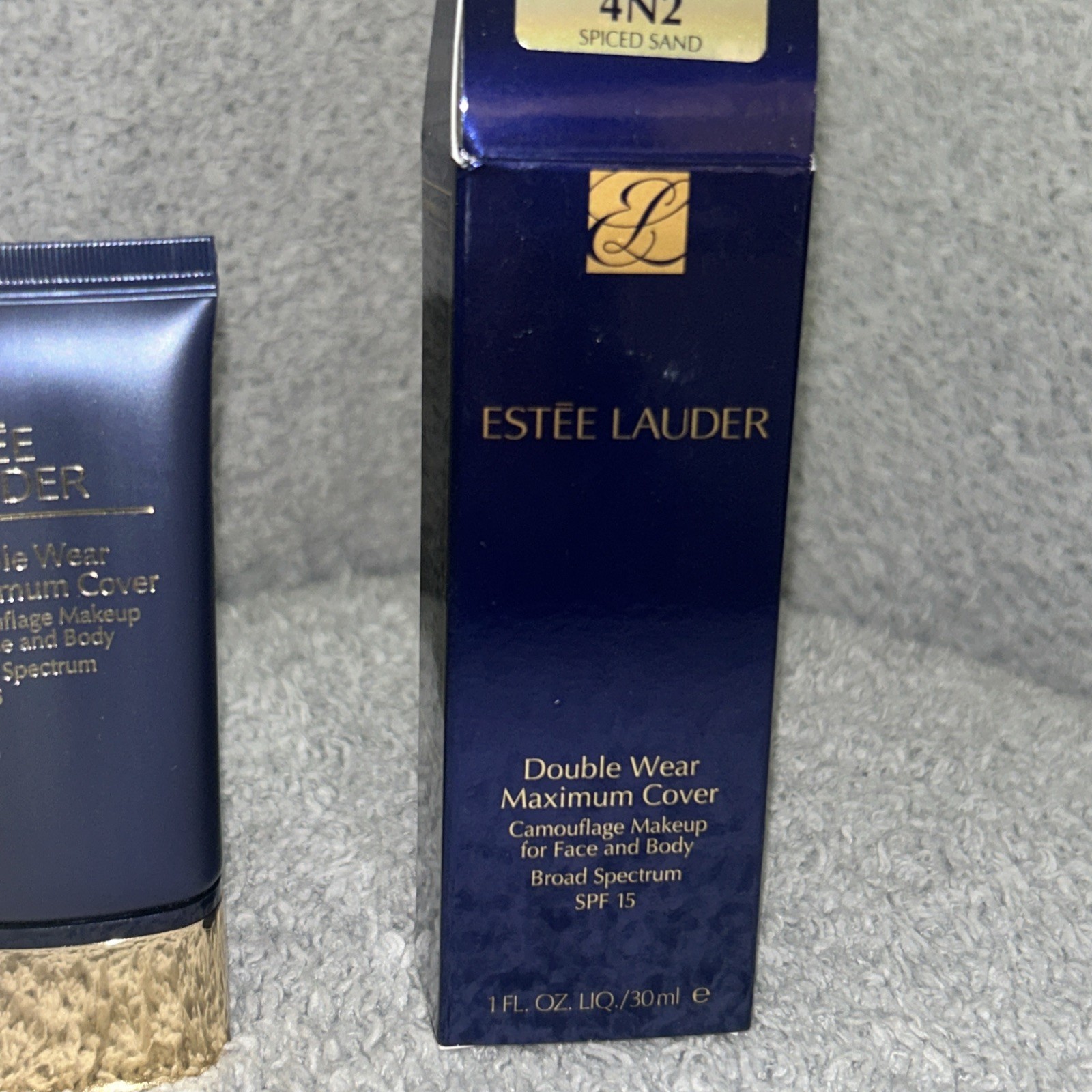 Estee Lauder Double Wear Maximum Cover Spf15 Foundation 4N2 SPICED SAND NIB