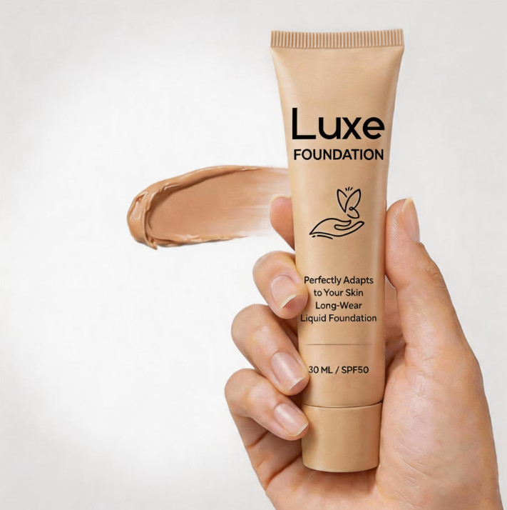30g Luxe Foundation Colour Changing SPF 50, Luxe Foundation For Mature Skin