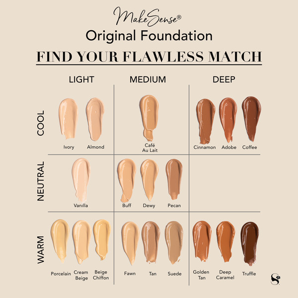 💥 MakeSense Foundation 100% Authentic $1 SHIP!!