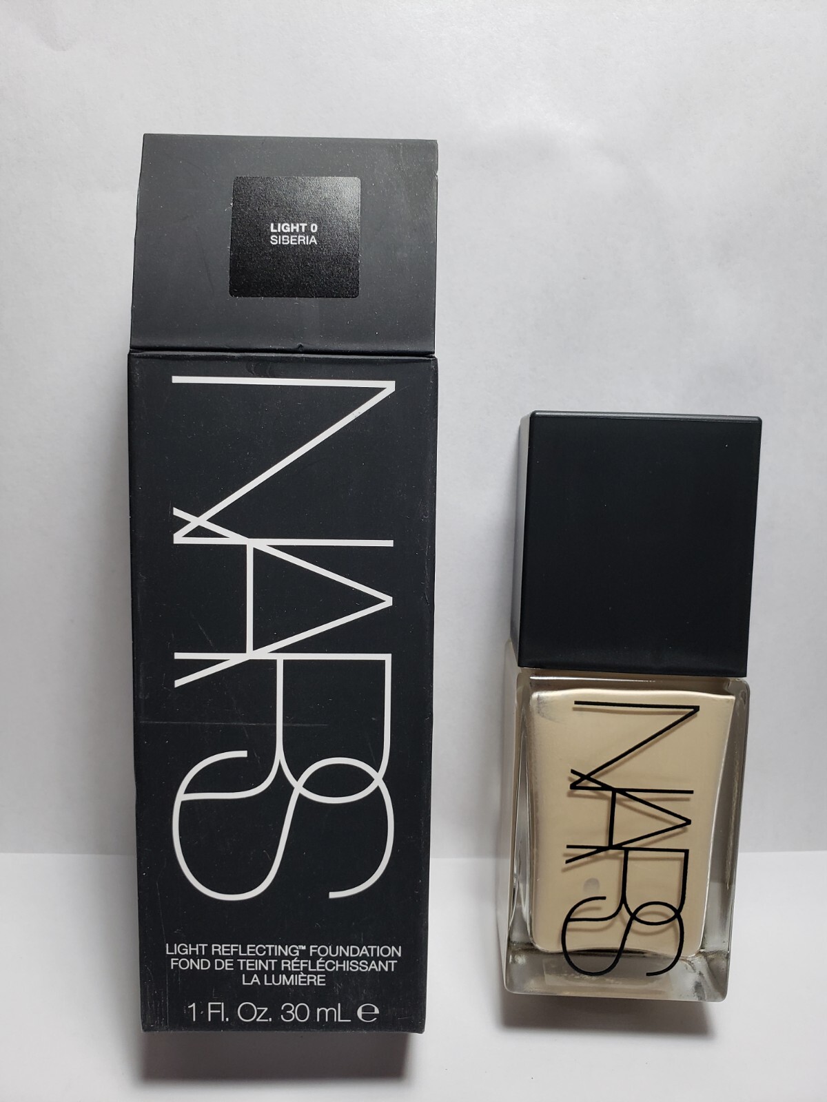 NARS Light Reflecting Foundation Light 0 Siberia 1 oz NIB