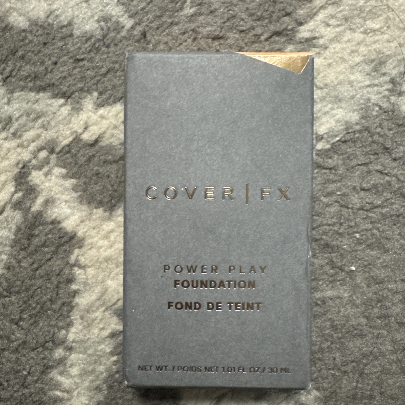 Cover Fx Power Play Foundation, F1 – Fair to Light – NIB