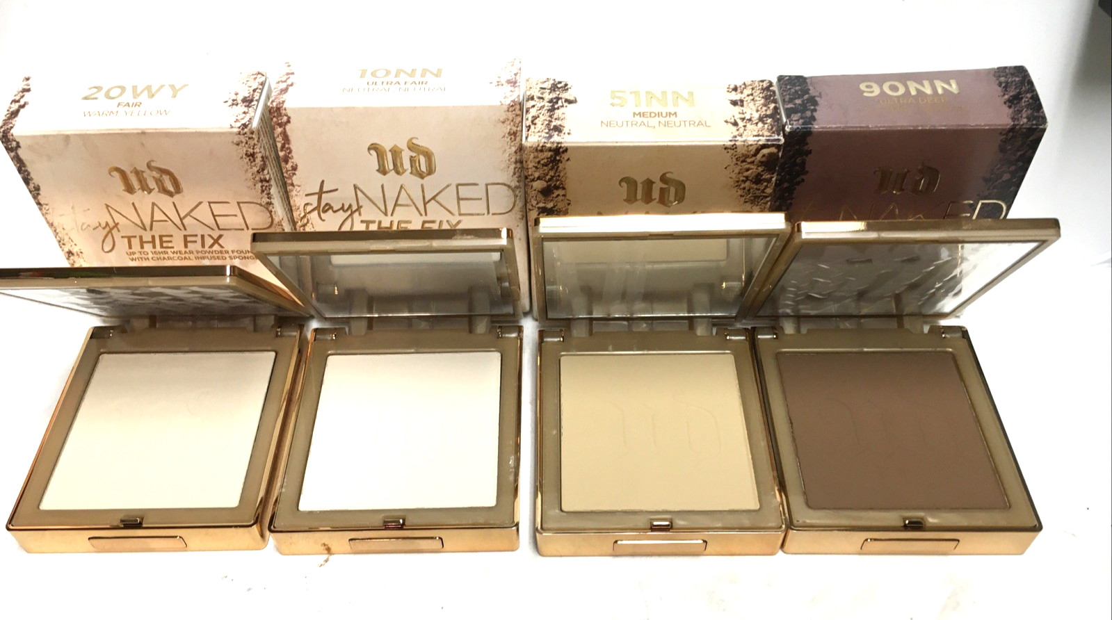 Urban Decay Stay Naked The Fix Longwear Vegan Formula,Powder Foundation Assorted