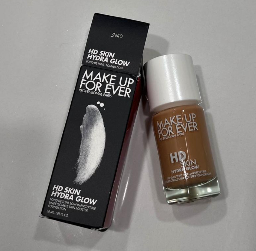 MAKE UP FOR EVER HD Skin Hydra Glow Hydrating Foundation, 32 SHADES, 1 oz