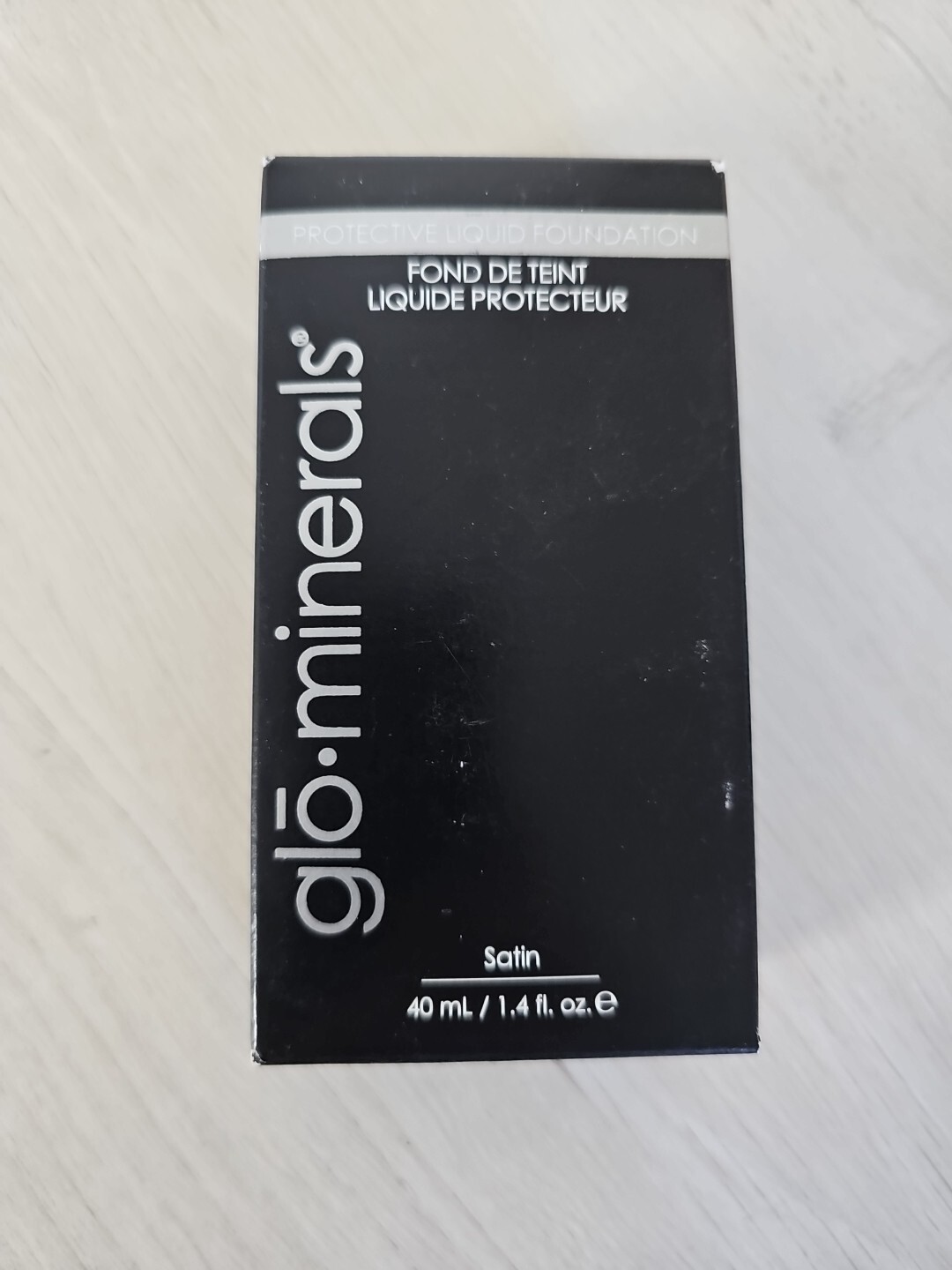 Glo Minerals Protective GOLDEN FAIR Liquid Foundation Satin II 1.4 oz 40 ML