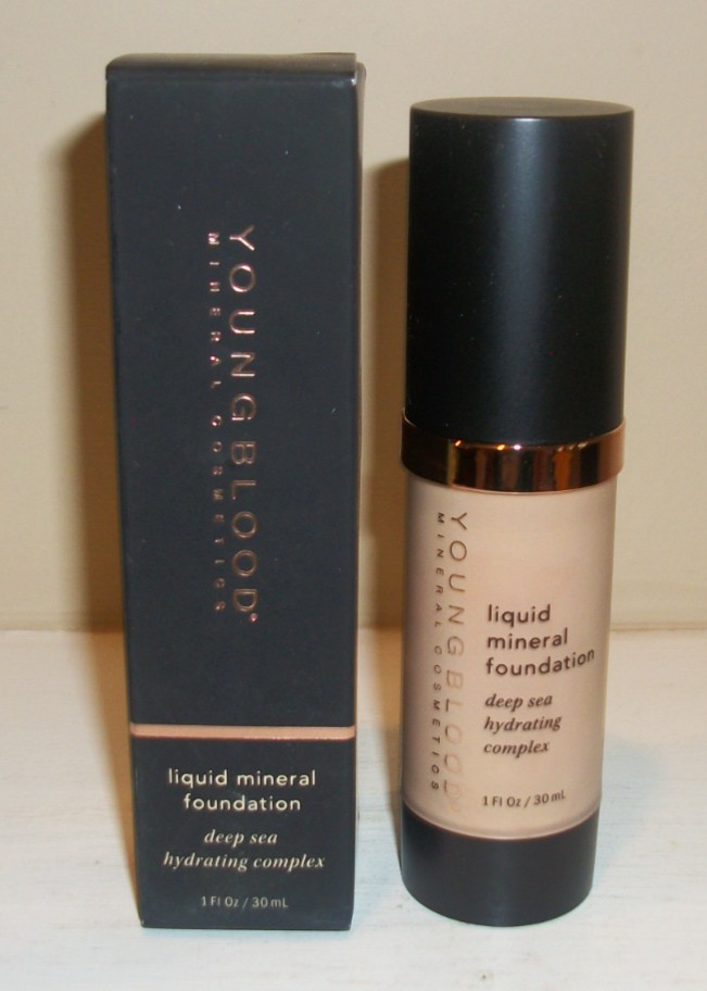 Youngblood Liquid Mineral Foundation Deep Sea Hydrating CAPRI WARM 1 oz NEW