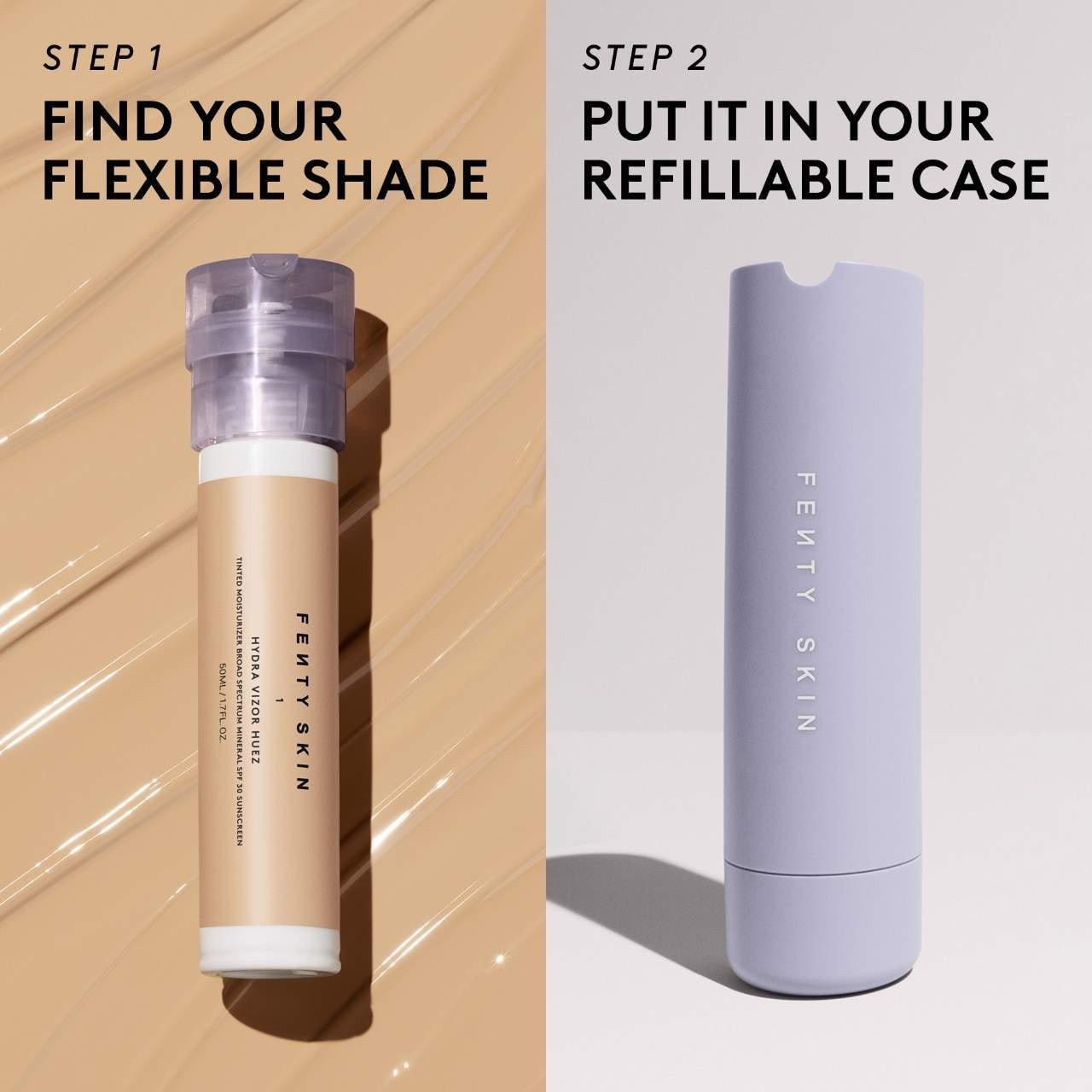 Authentic Fenty Beauty Moisturizer Broad Spectrum Mineral Spf 30,9 SHADES,1.7 oz