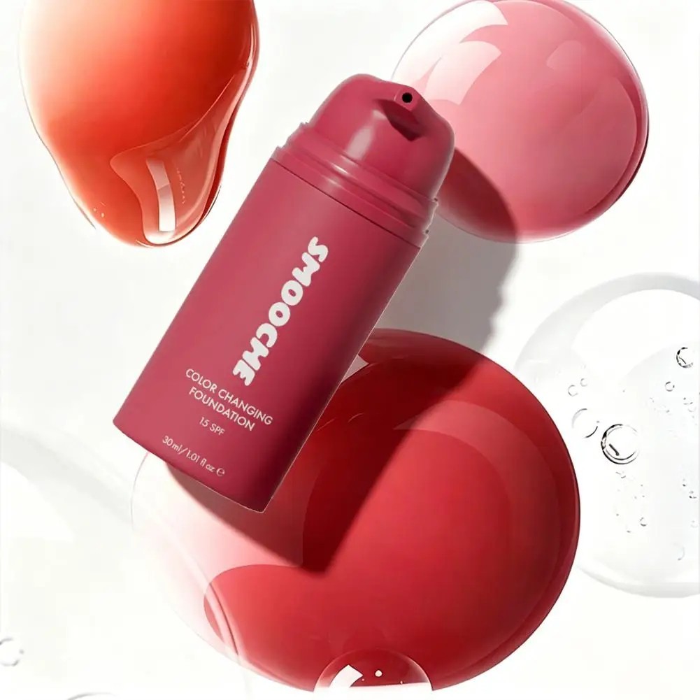 Smooche Korean Color Changing Foundation for All Skin Types Flawless Coverage