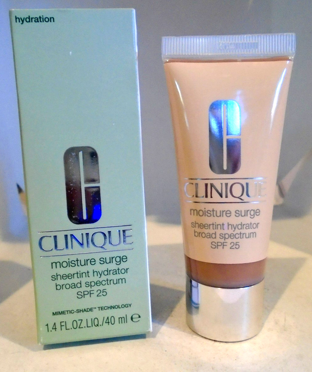 Clinique Moisture Surge Sheertint Hydrator SPF 25 Universal Medium 1.4oz NEW