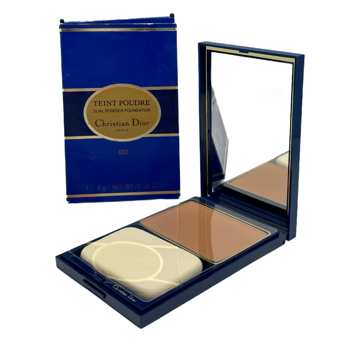 Christian Dior Dual Powder Foundation 662 Havana (8g/0.28oz.) New In Box