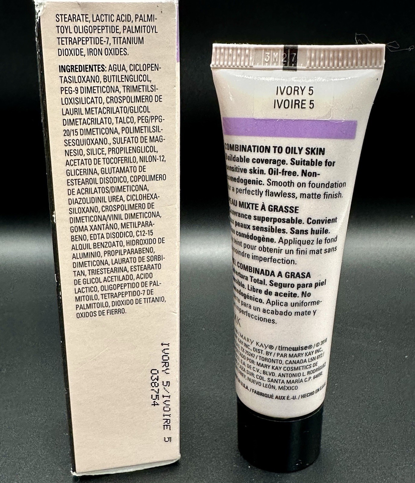Mary Kay Timewise Ivory 5 Luminous Wear Liquid Foundation 038754 NIB