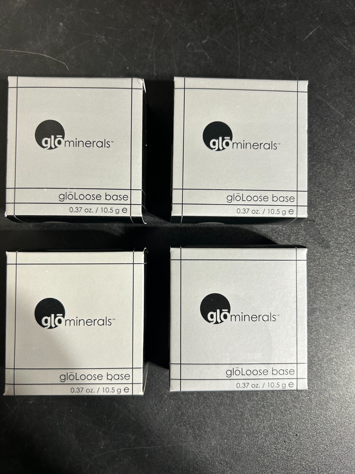 Glo Minerals gloLoose Base Foundations 0.37 oz QTY (4) 4 colors 1 of each
