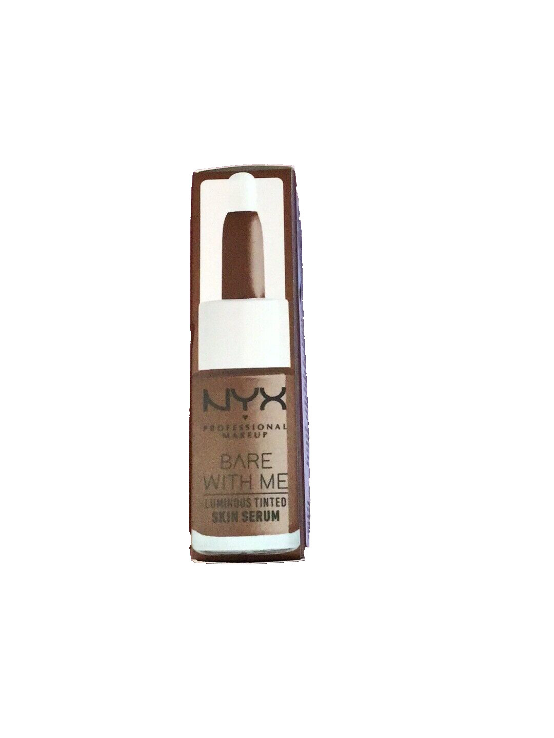 NYX Bare With Me Luminous Tinted Skin Serum in Universal Deep new in box
