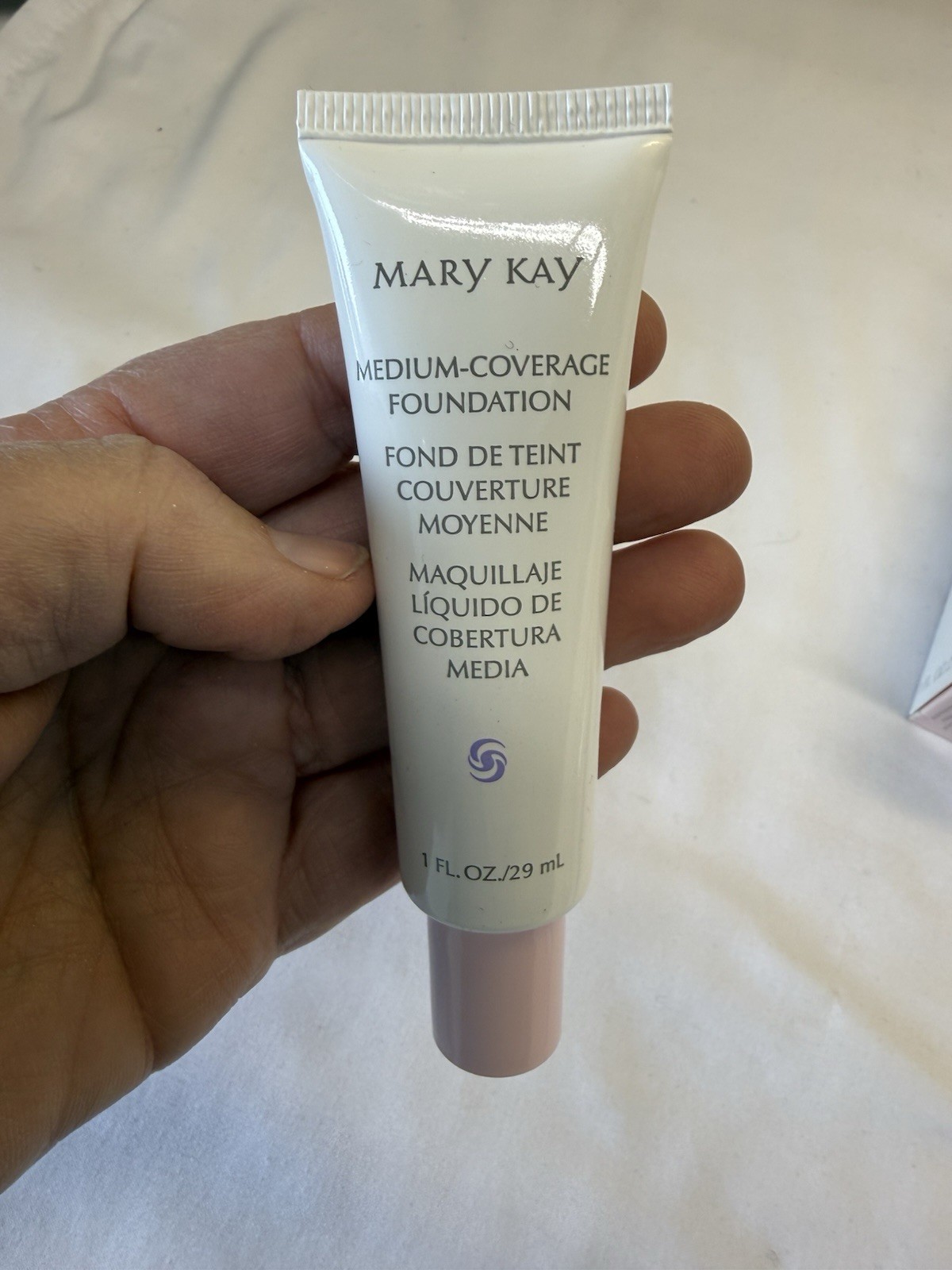 Mary Kay Medium & Full Coverage Foundation 1oz YOU PICK Pink Top + Free Sample