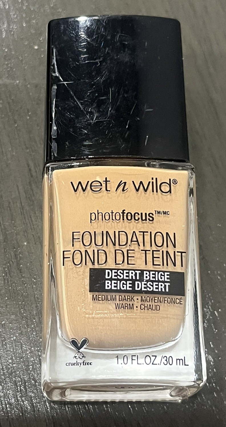 WET N WILD Photo Focus Foundation – Desert Beige *NEW*