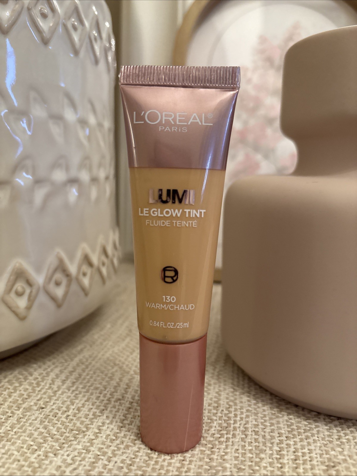 Loreal Lumi Le Glow Skin Tint Healthy Glow Foundation 130 Warm Buildable Light