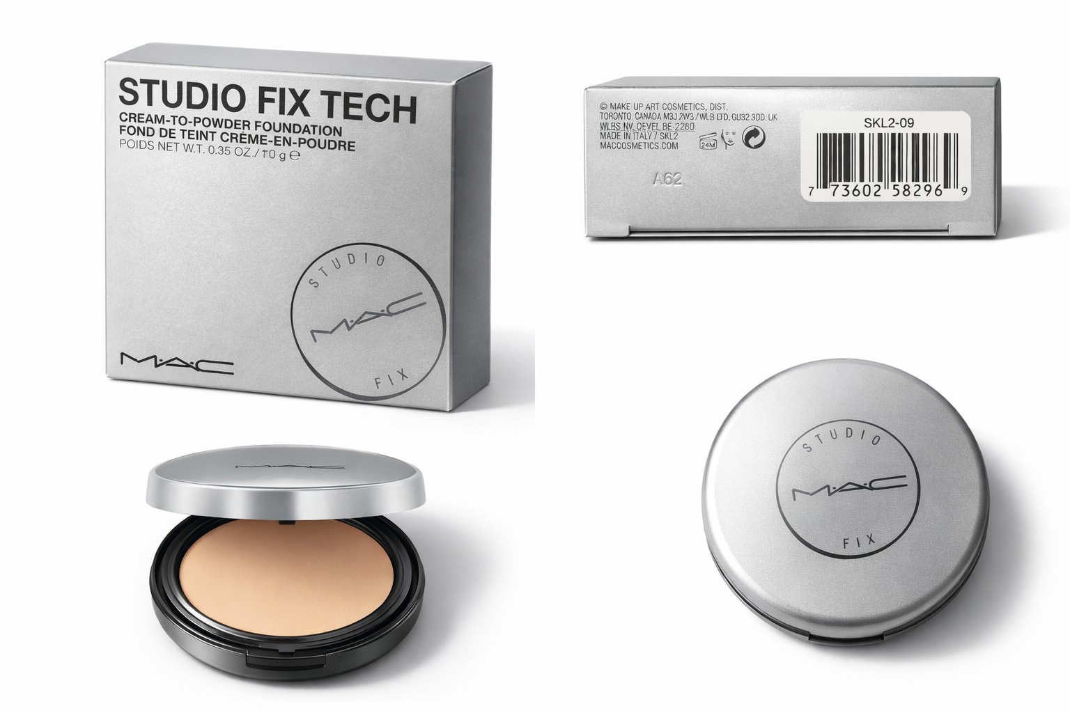 MAC Studio Fix Tech – Cream-to-Powder Foundation (10g / 0.35 oz)