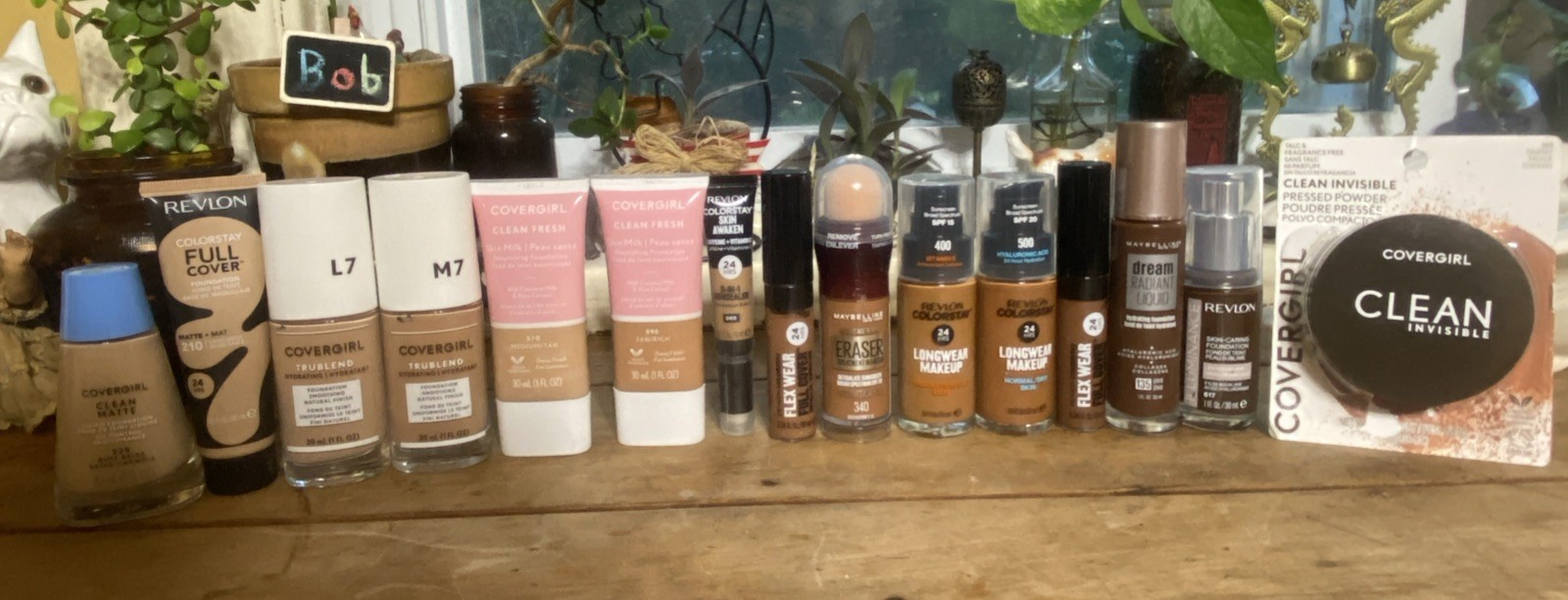 Makeup Revlon, Covergirl, Maybelline Foundation Concealer Mixed Lot 15 Pcs