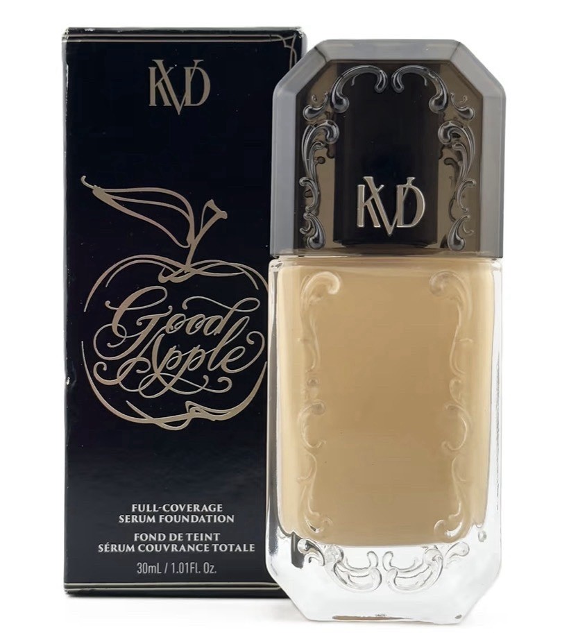 KVD Good Apple Full-Coverage Serum Foundation Medium 30 Free Ship