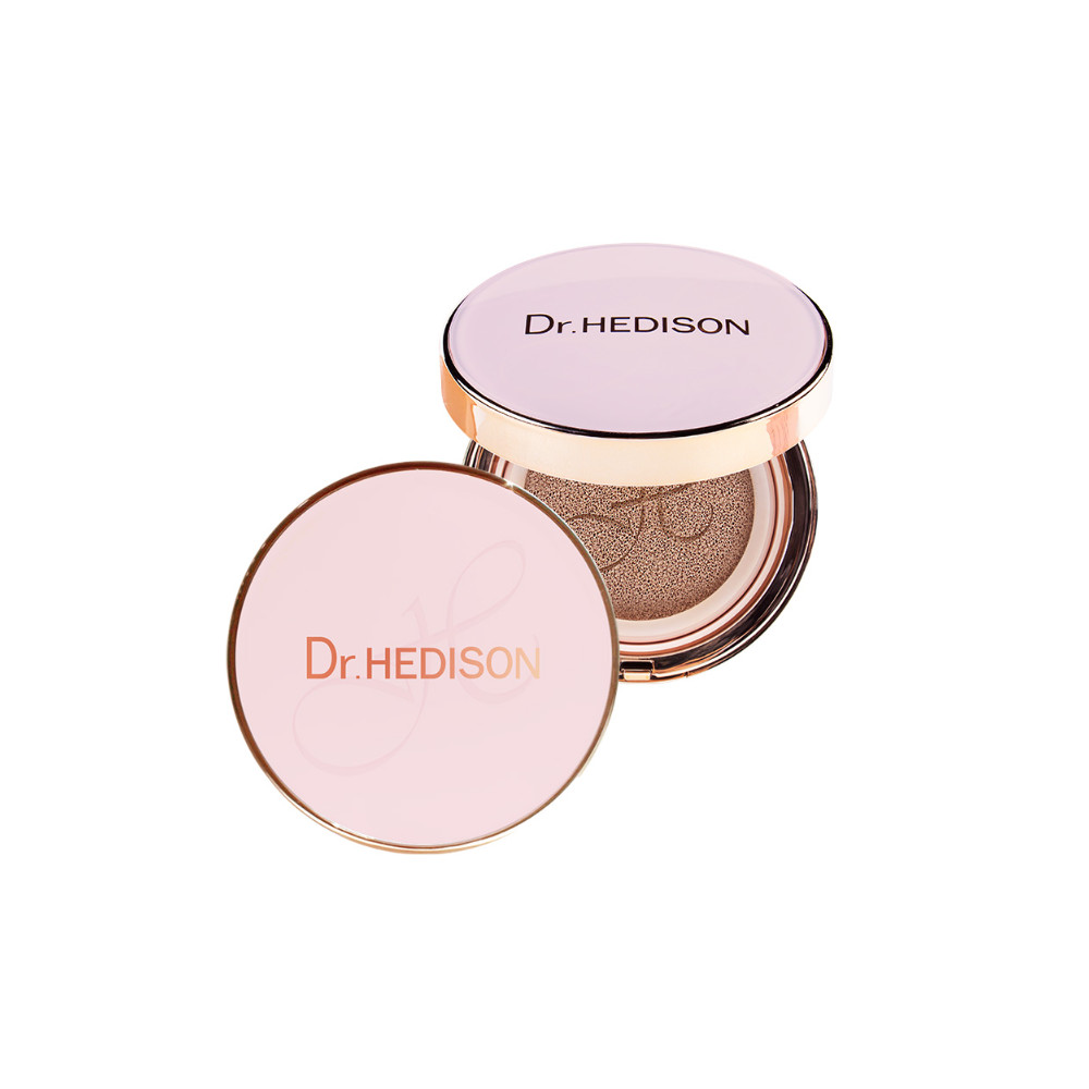 Dr. Hedison Miracle Cushion #21 Light Foundation SPF50+ PA+++ 15g + 15g (Refill)