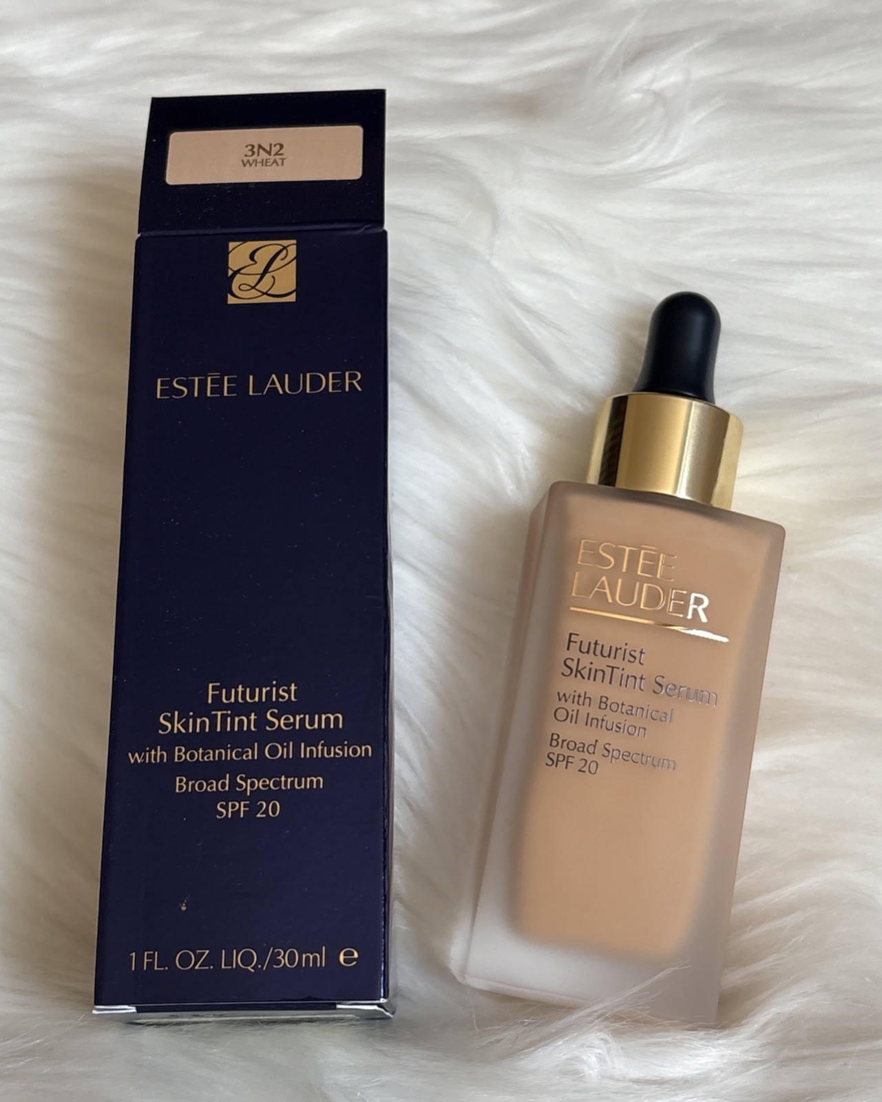 Estee Lauder Futurist Skintint Serum SPF20 ~ 3N2 WHEAT ~ 1oz/30ml Full Size NIB