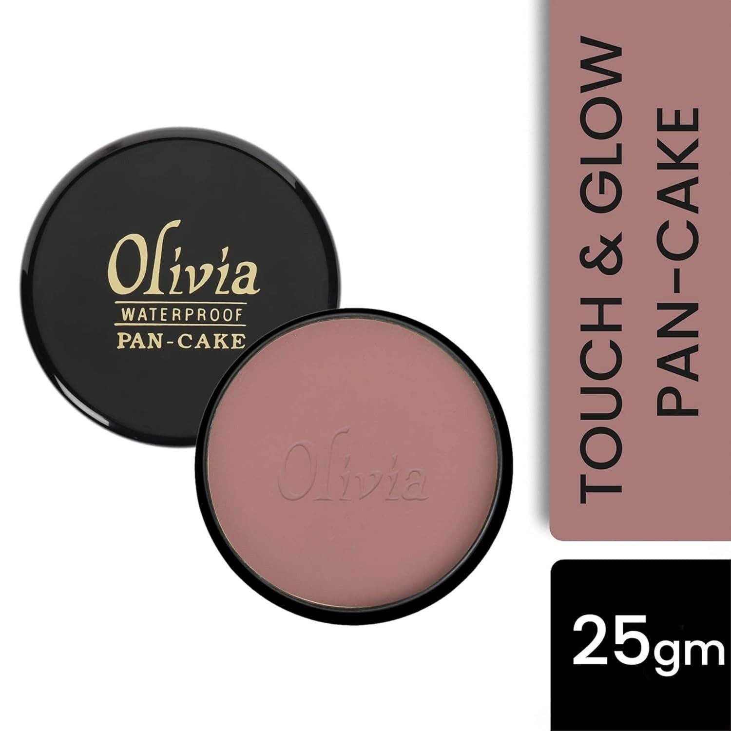 Olivia Pan Cake 100% Waterproof Full Coverage Makeup Base (Touch & Glow – 29)