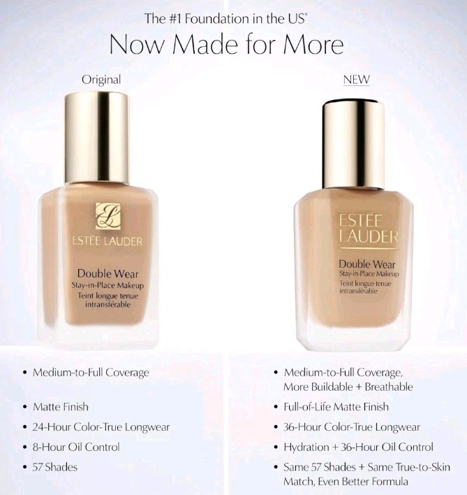 Estee Lauder DW 3W2 CASHEW Stay-in-Place Makeup NEW Formula BOXED