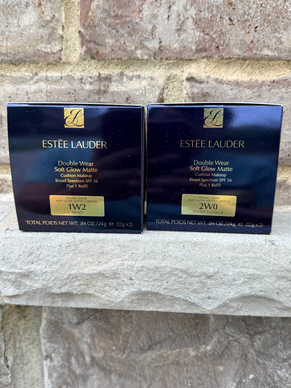 Esstee Lauder Double Wear Soft Glow Matte Cushion Makeup Plus Refill Choose Your