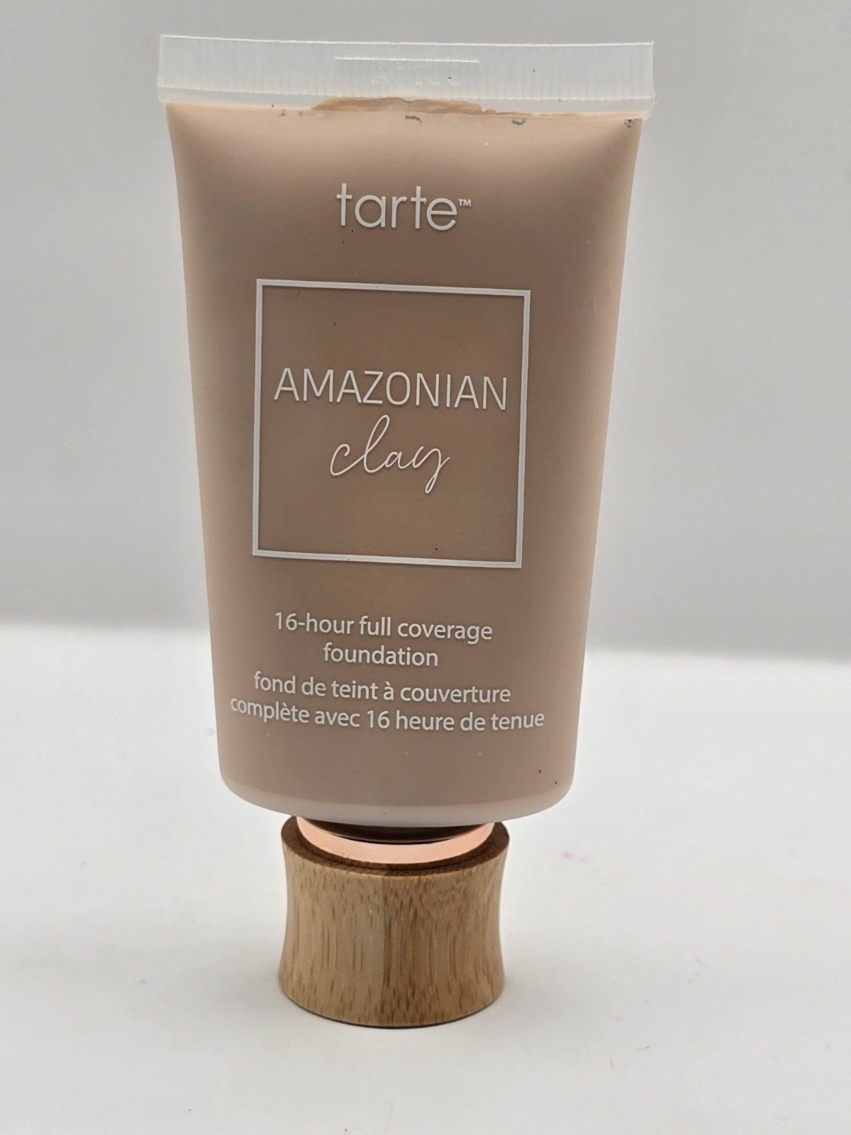 Tarte Amazonian Clay Full Coverage Foundation 20B Light Beige UNSEALED