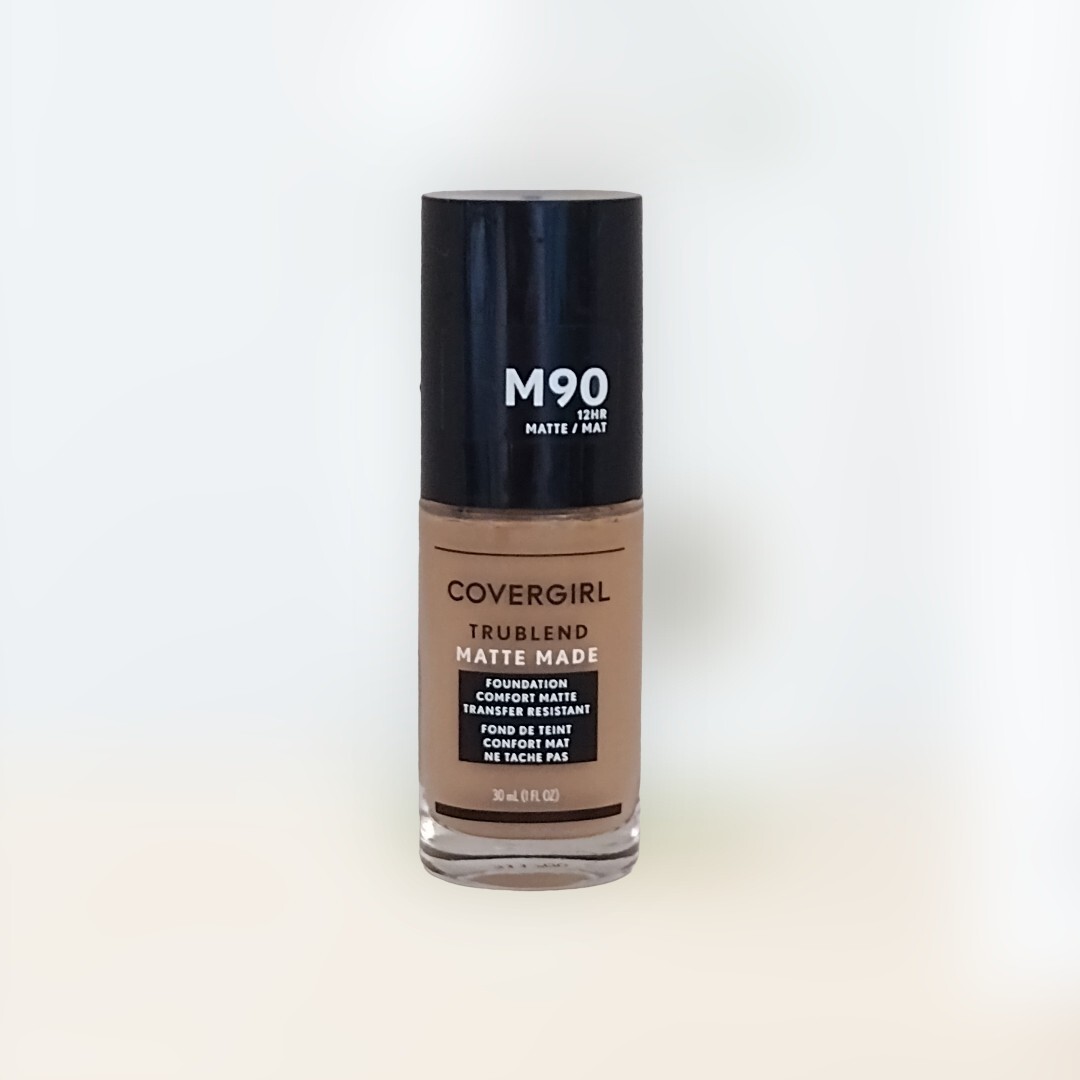 COVERGIRL TRUBLEND Matte Made 12 HR Oil-Free Liquid Foundaton M90 PERFECT BEIGE