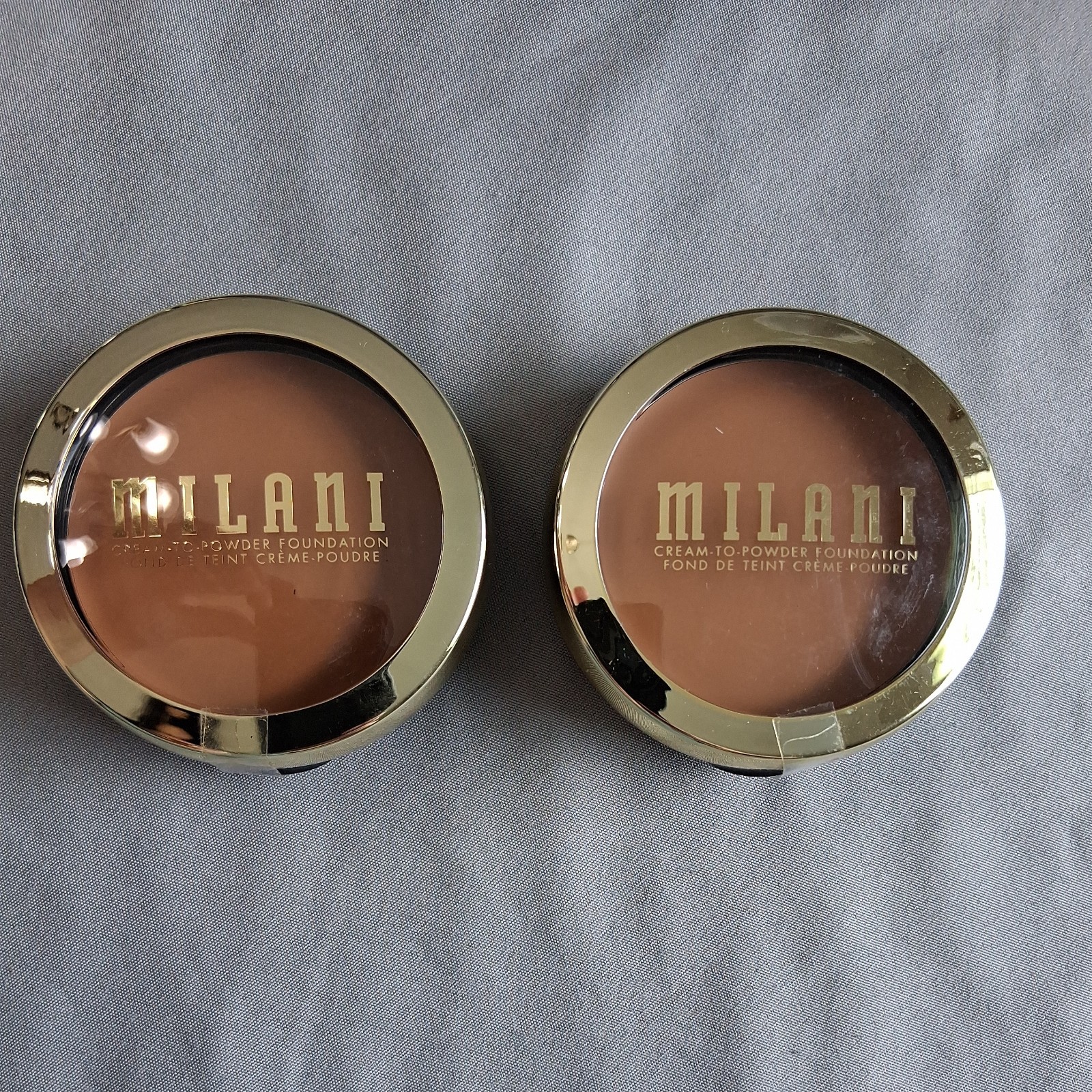 2x Milani Smooth Finish Cream-To-Powder Foundation Sealed 275 – Amber