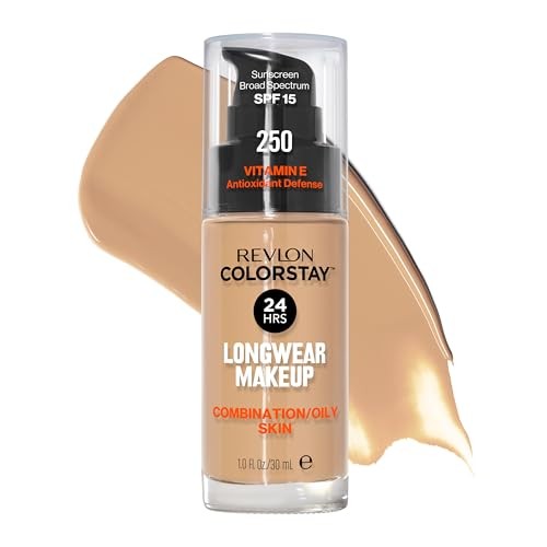 Revlon ColorStay Face Makeup for Combination & Oily Skin 250 Fresh Beige 1 fl oz