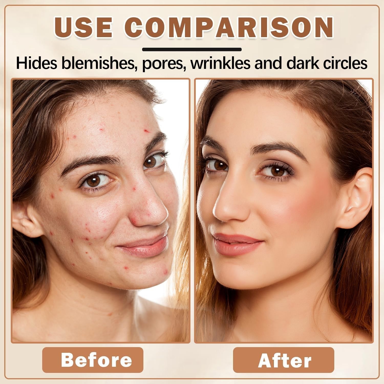 Airbrush Foundation Spray Full Coverage Hydrating Makeup Flawless Nude