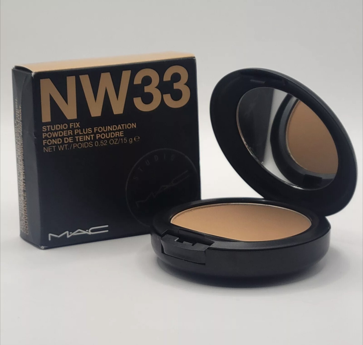 MAC STUDIO FIX POWDER Plus Foundation ~ NW33 ~ Full sz. ~ New 🎁