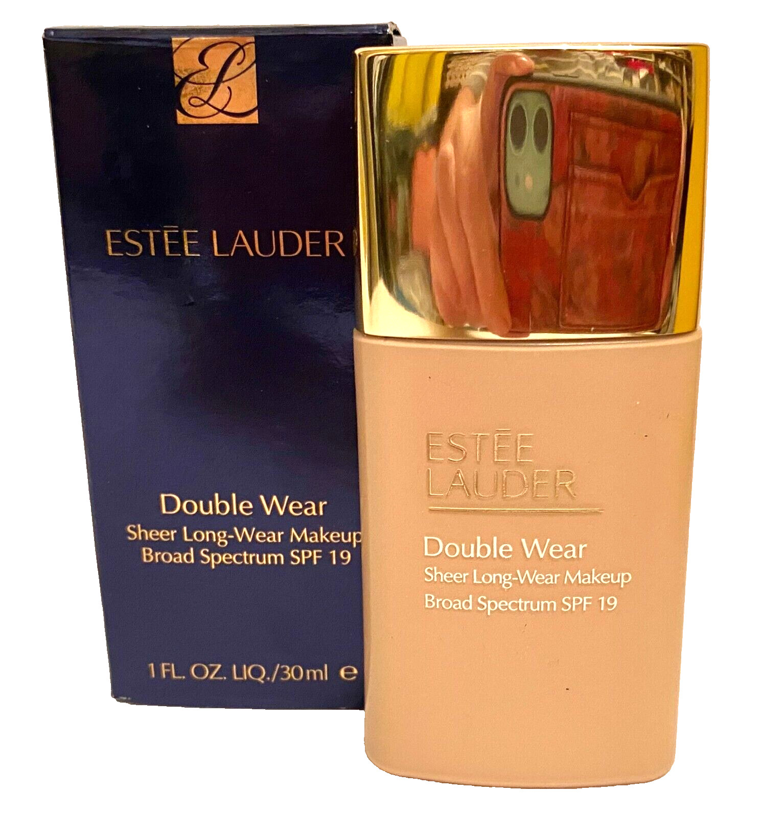 Estee Lauder Double Wear Sheer Long Wear Makeup – 3N2 Wheat NIB