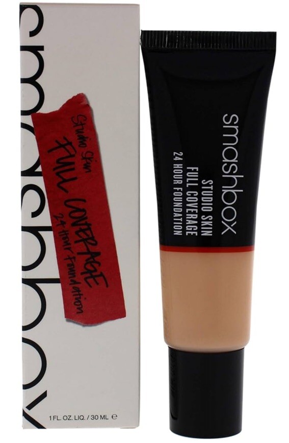 Smashbox Studio Skin Full Coverage 24 Hr Foundation 0.2 Very Fair/ Warm Peach🌸