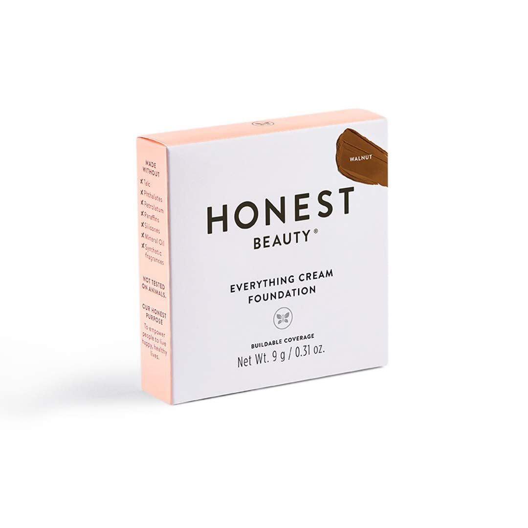 Honest Everything Cream Foundation Compact Walnut Women Foundation 0.31 oz