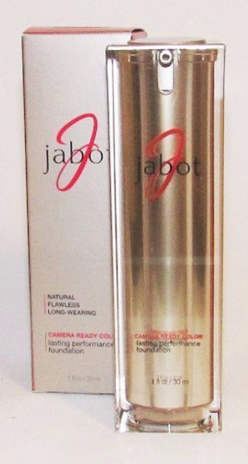 Jabot Camera Ready Color Lasting Performance Foundation Fair Ivory Light