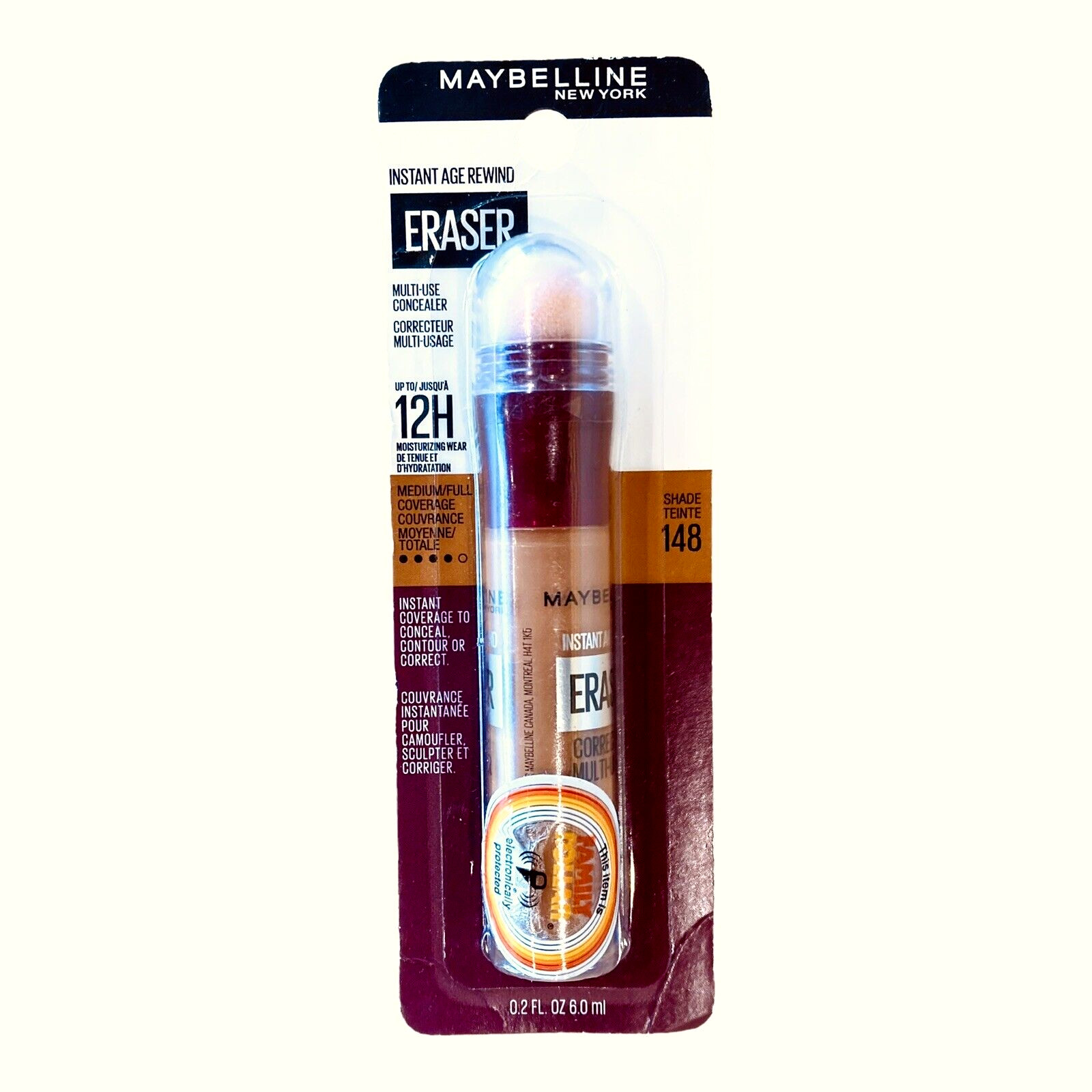 MAYBELLINE Instant Age Rewind Eraser Treatment Concealer Hazelnut Shade 148