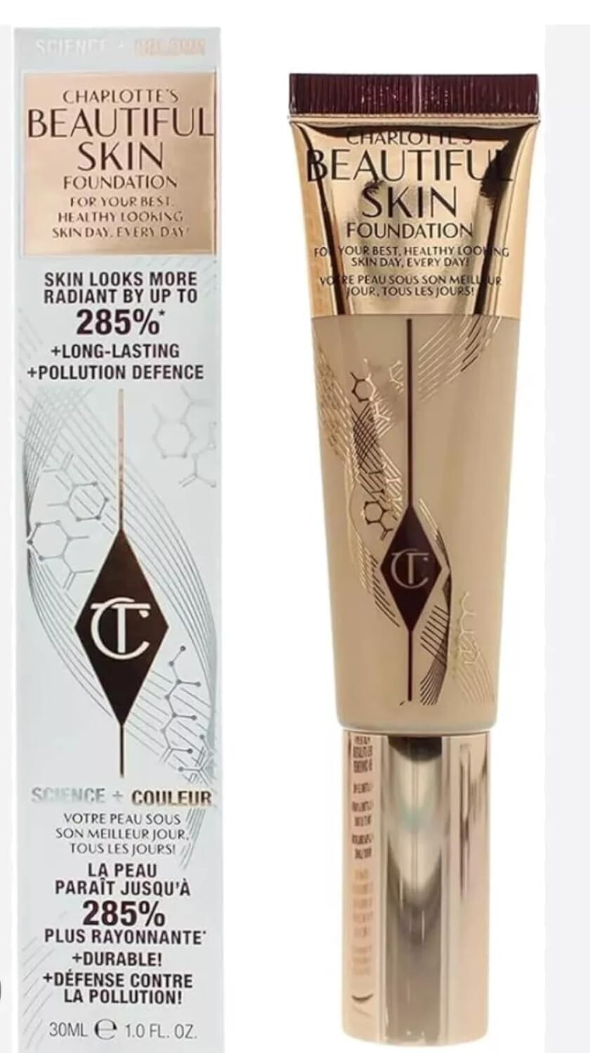 Charlotte Tilbury Charlotte’s Beautiful Skin Foundation – 2 Neutral 30ml NEW