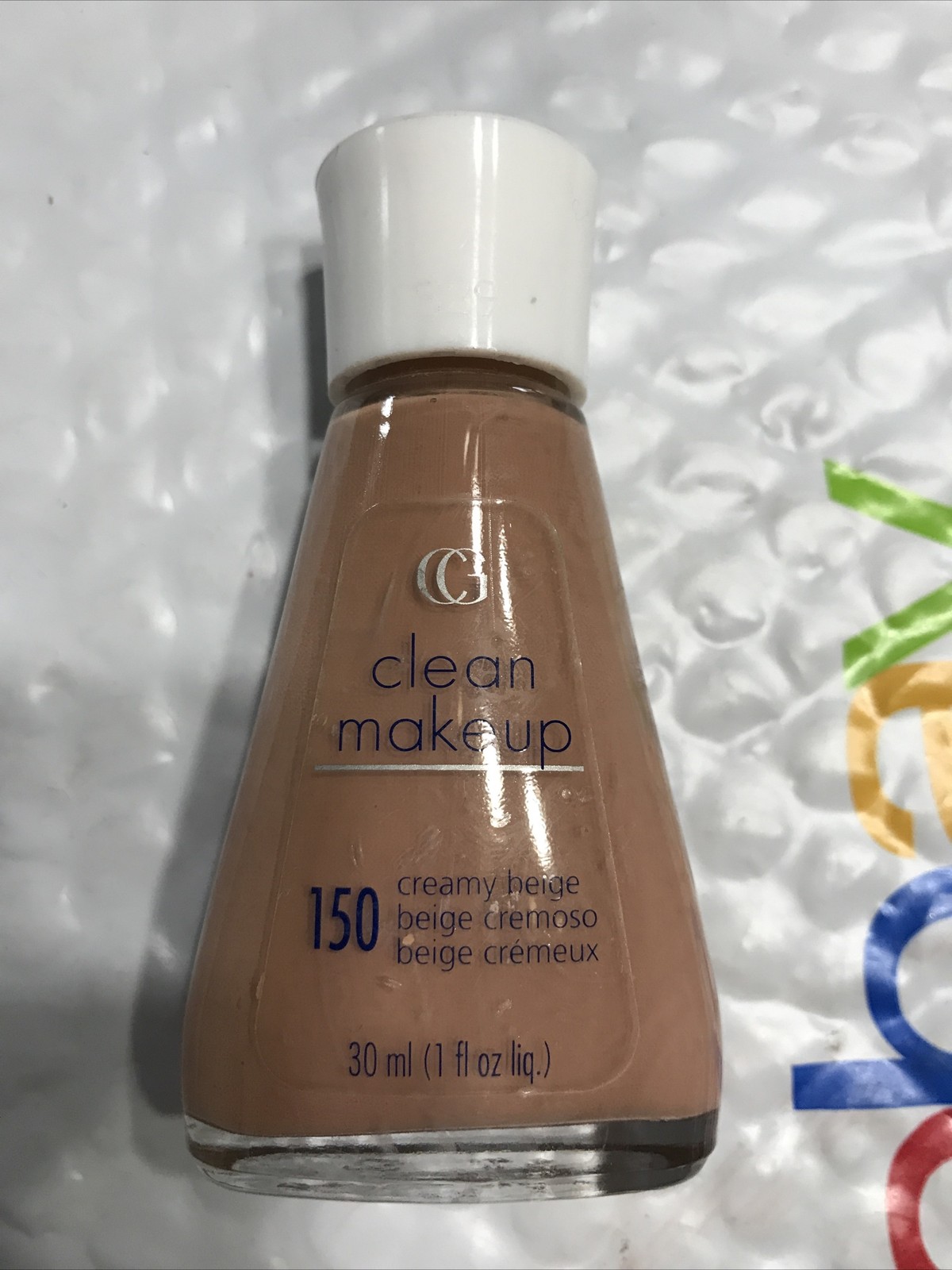 ORIGINAL CoverGirl Clean Liquid MakeUp Foundation 150 CREAMY BEIGE DISCONTINUED