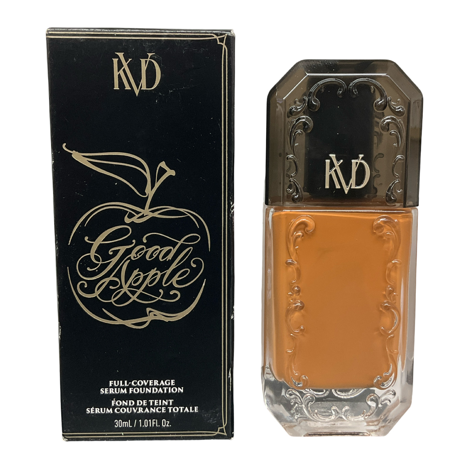 KVD Good Apple Full Coverage Serum Foundation *Tan 076* 30ml / 1.01 oz
