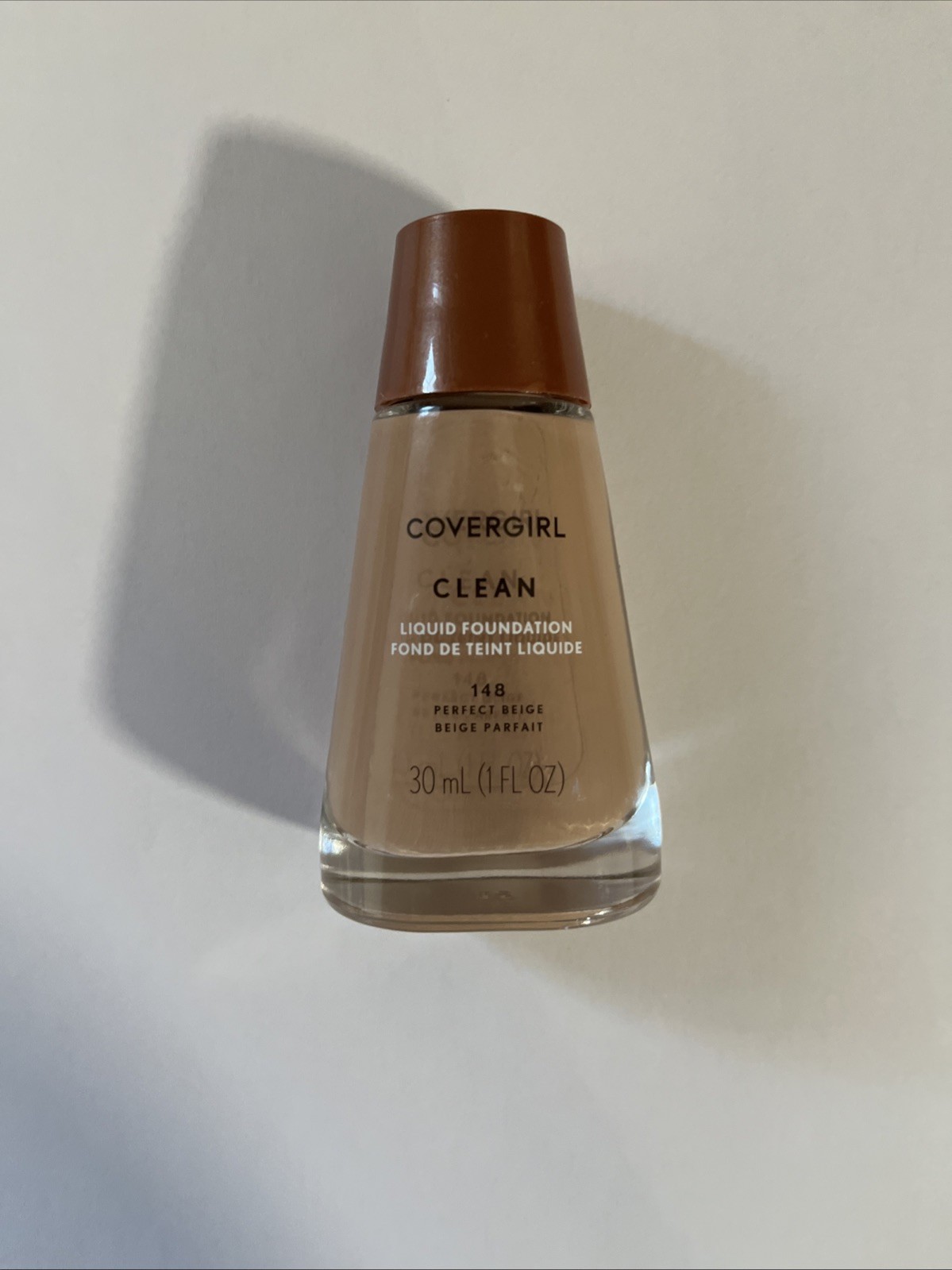 For Damion Make Up Covergirl Clean Normal Skin Liquid # 148 Perfect Beige Cover